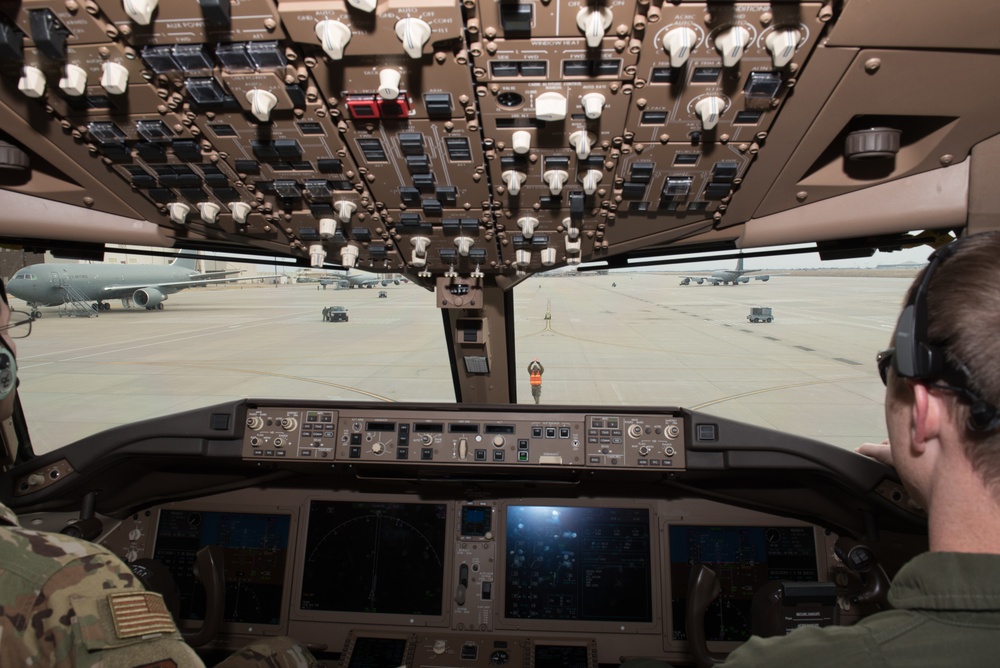 First local KC-46 flight