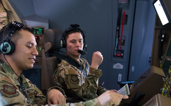 First local KC-46 flight