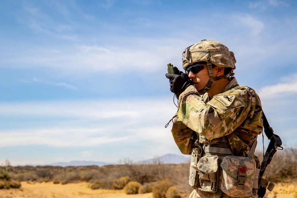 Land navigation key for Expert Infantryman Badge testing