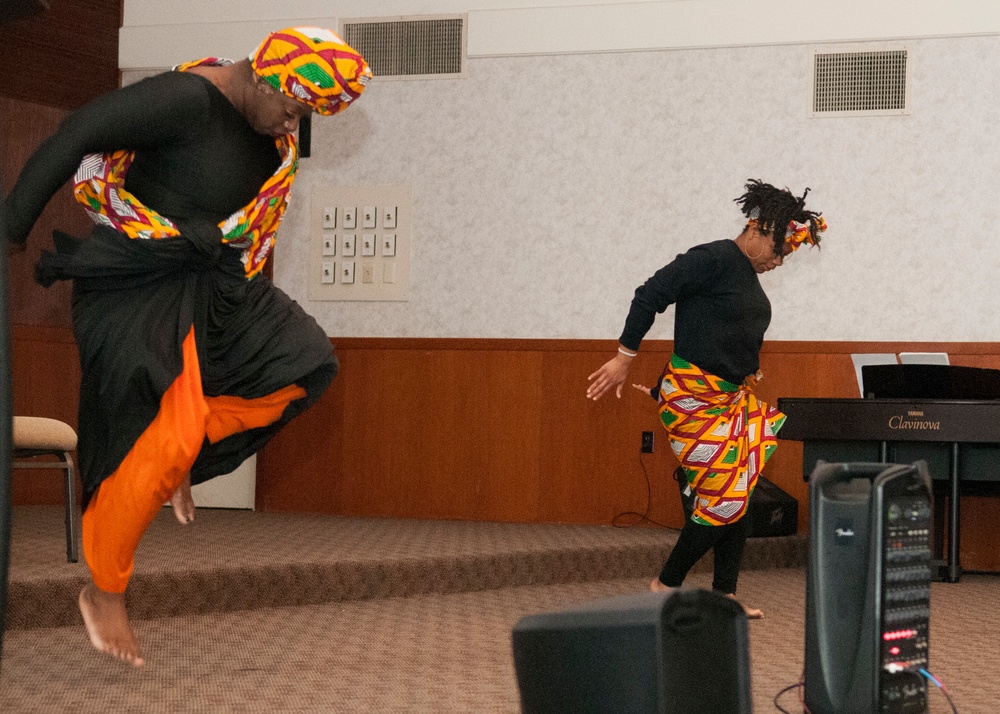 Black History Month potluck brings base together