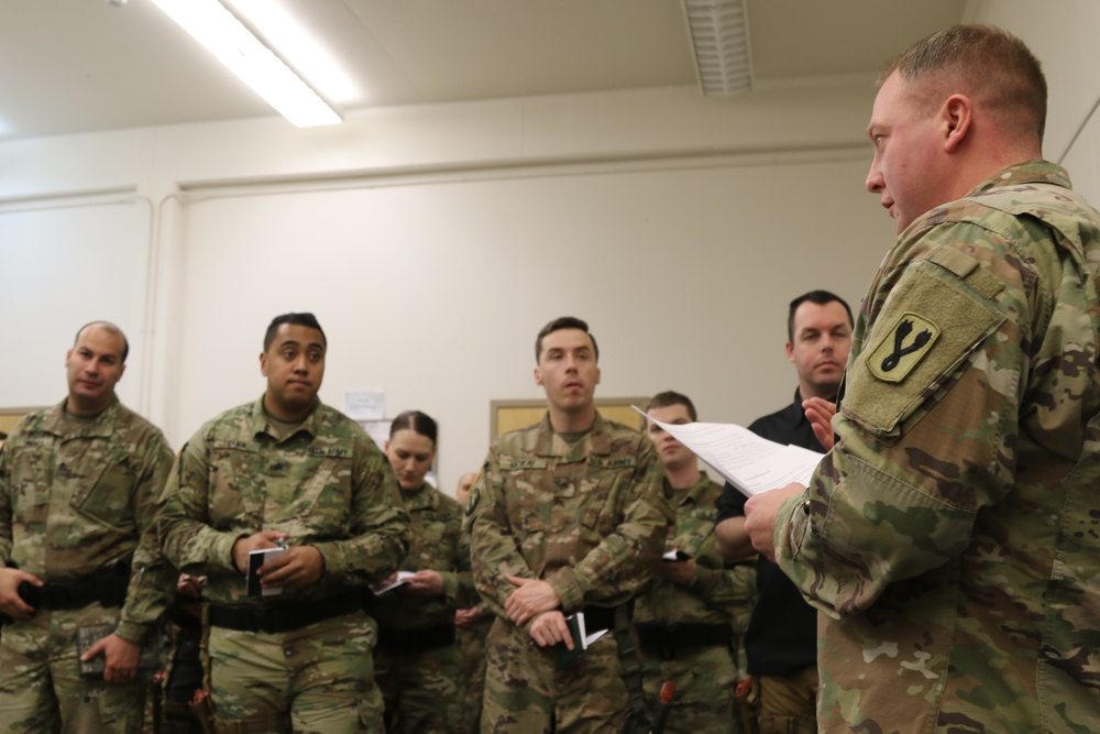 196th Training Brigade prepares Alaska Army Guard Military Police for deployment