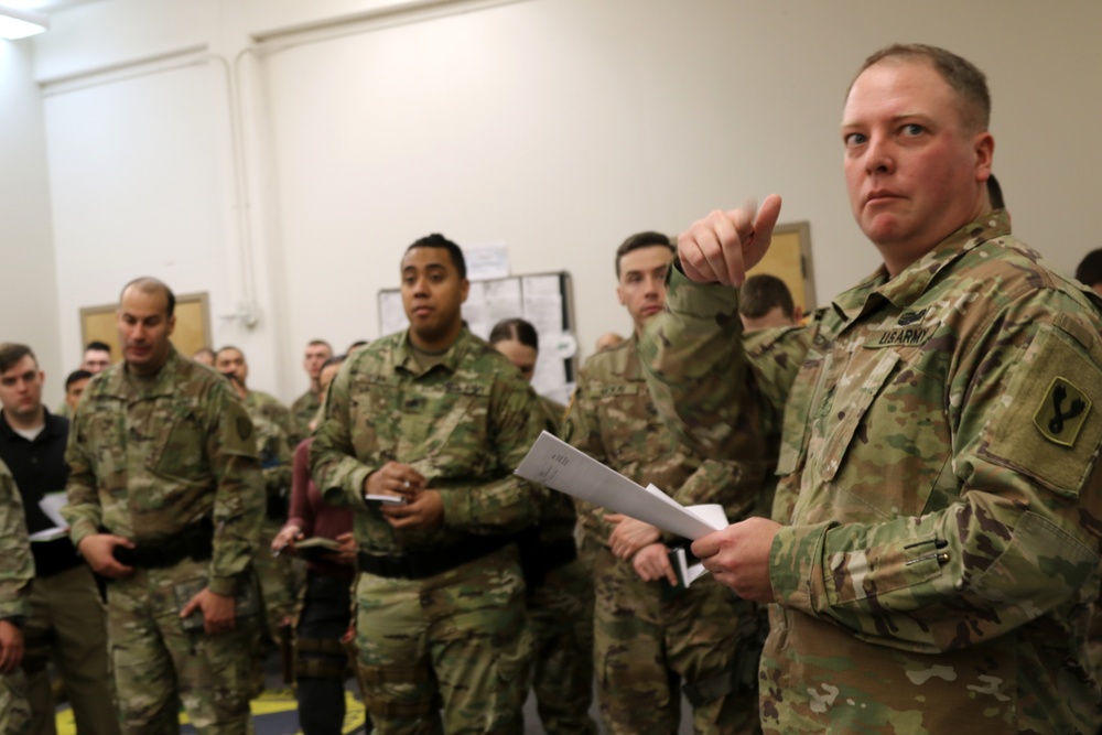 196th Infantry Training Brigade prepares Alaska Guard MPs for deployment