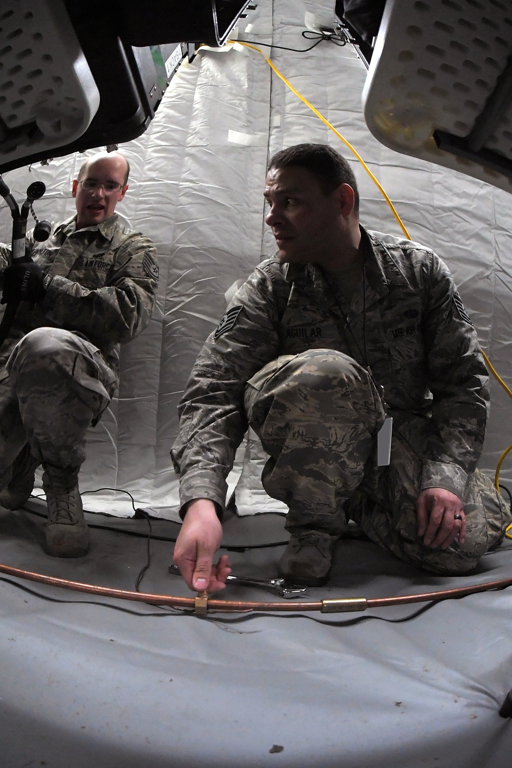 729th Air Control Squadron exercises to ensure readiness