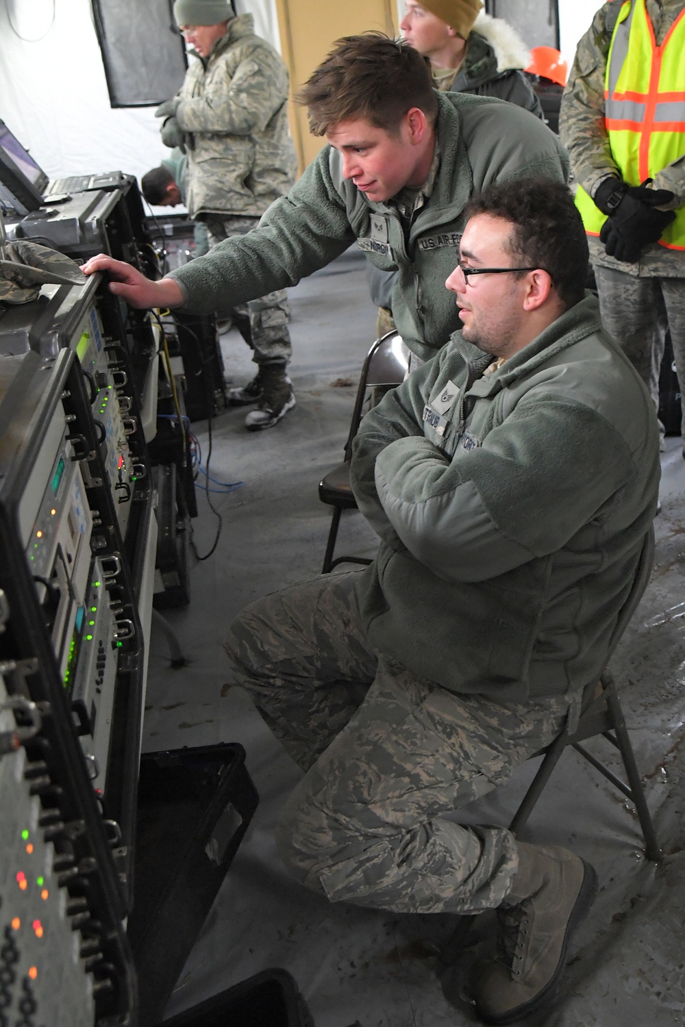 729th Air Control Squadron exercises to ensure readiness