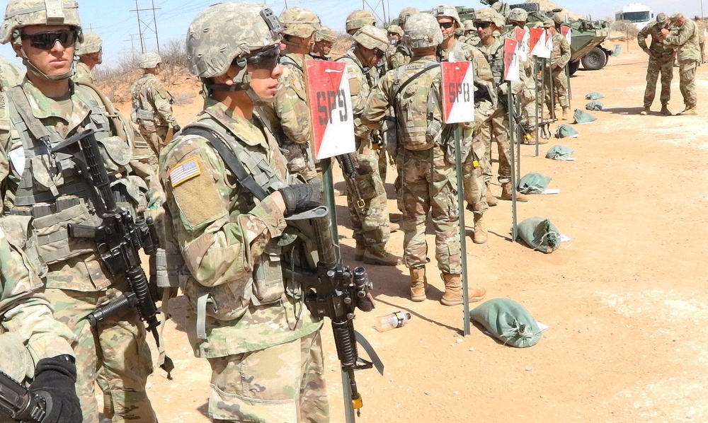 Fort Bliss Expert Infantryman Badge testing