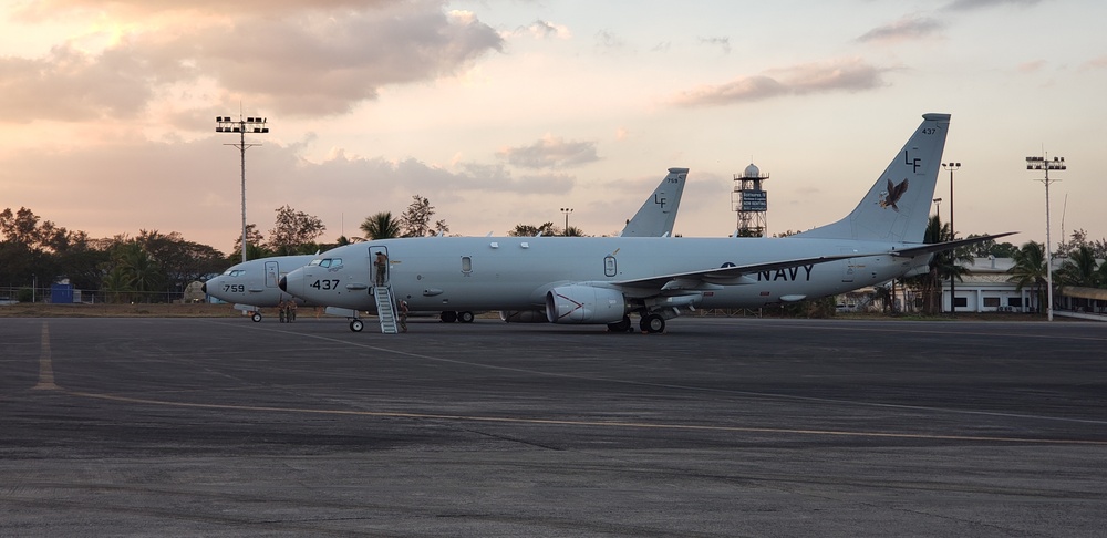 P-8A AIRCRAFT ON FLIGHTLINE