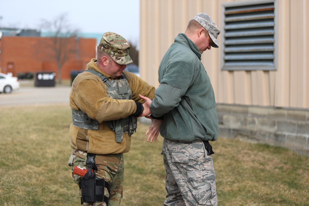 178th Security Forces conduct augmentee training