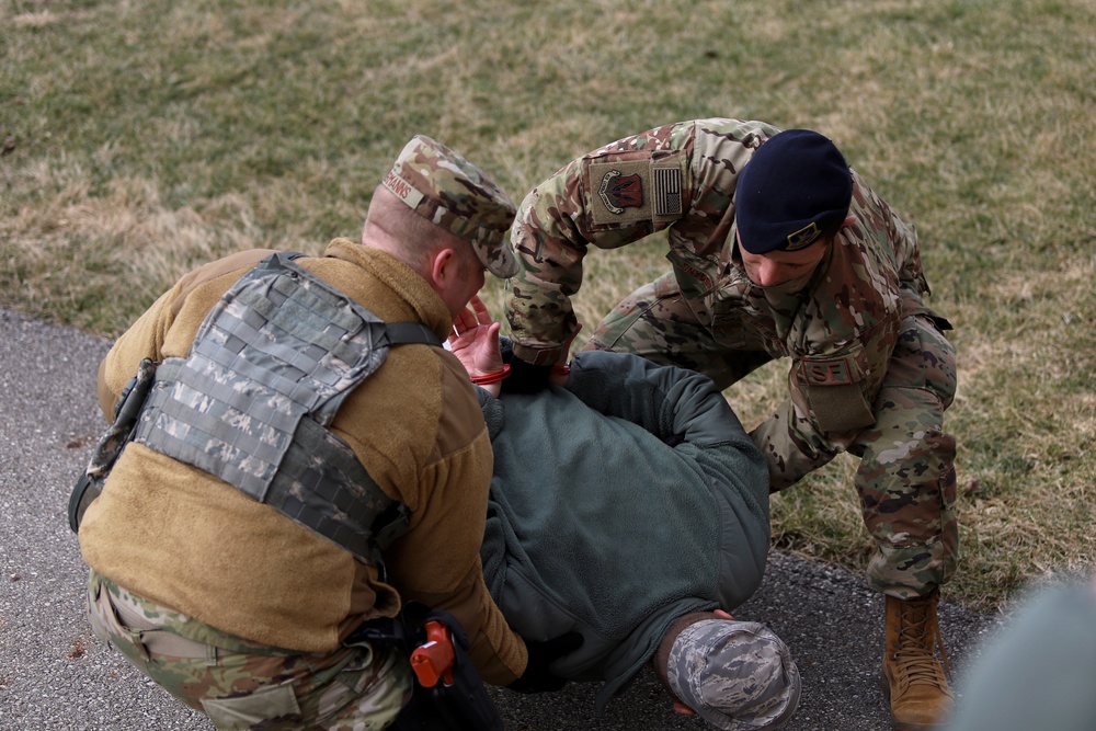 178th Security Forces conduct augmentee training