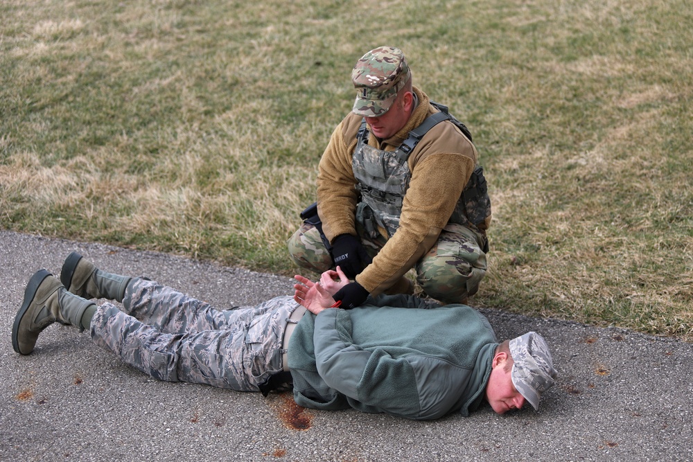 178th Security Forces conduct augmentee training