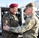 Brig. Gen. Mohamed El Ghoul visits at Caserma Ederle in Vicenza, Italy.