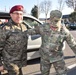 Brig. Gen. Mohamed El Ghoul visits at Caserma Ederle in Vicenza, Italy.