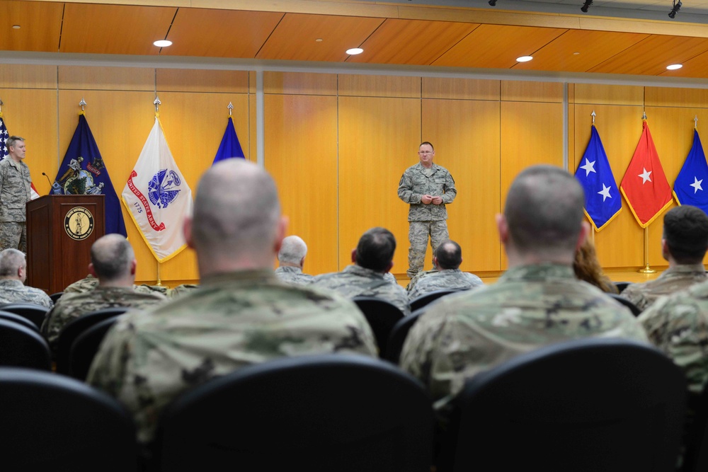 Chief Master Sgt. Douglas Brazz Promotion
