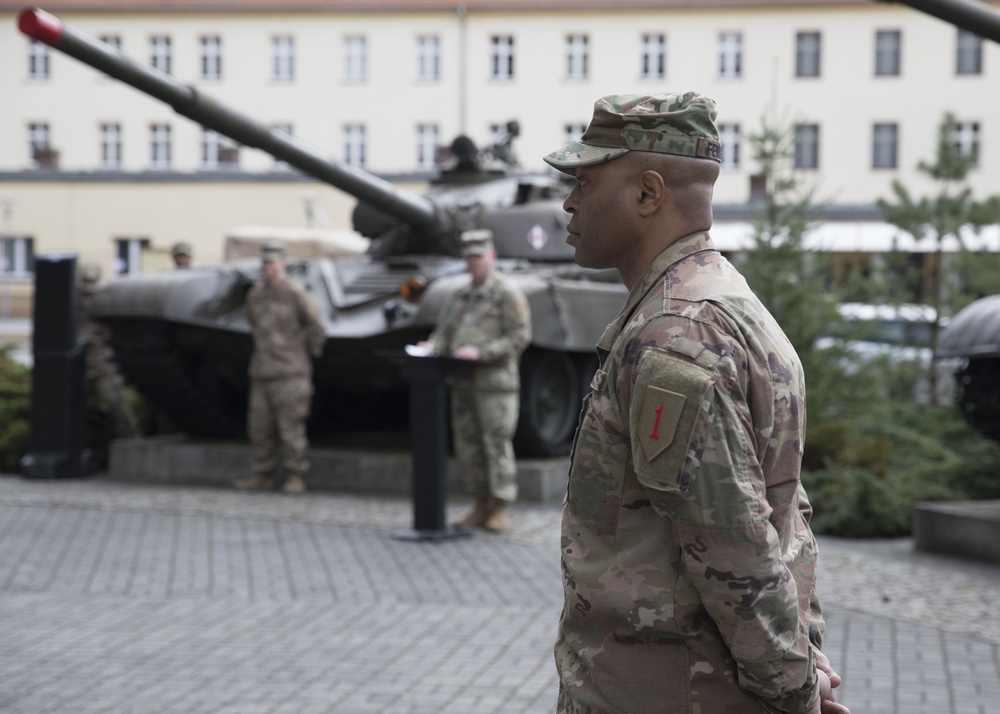 Devil Brigade’s Relinquishment of Responsibility ceremony for Command Sgt. Maj. Fenderson