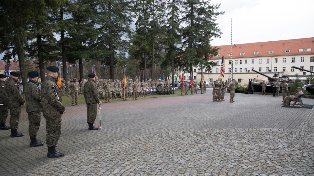 Devil Brigade’s Relinquishment of Responsibility ceremony for Command Sgt. Maj. Fenderson