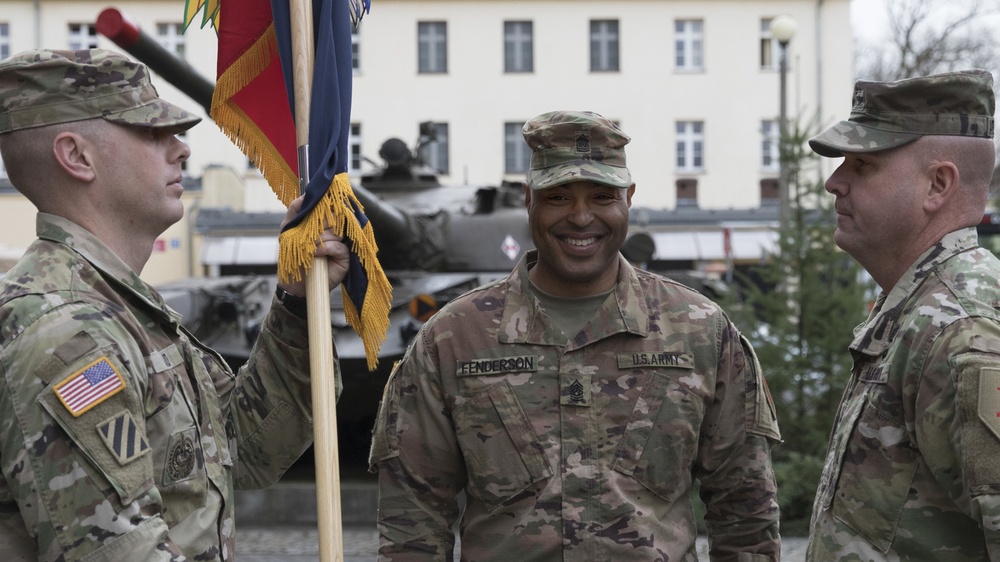Devil Brigade’s Relinquishment of Responsibility ceremony for Command Sgt. Maj. Fenderson