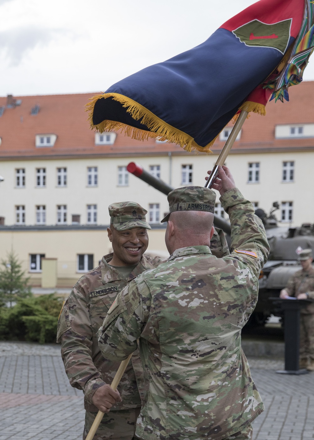 Devil Brigade’s Relinquishment of Responsibility ceremony for Command Sgt. Maj. Fenderson