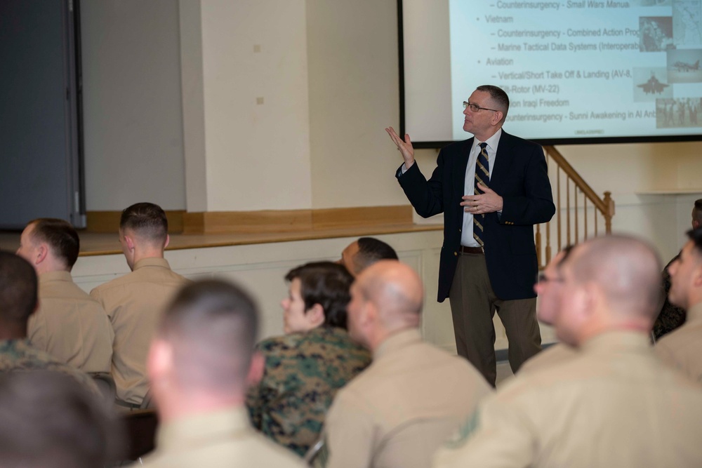 Marine Corps Combat Service Support Schools Command Professional Military Education Brief