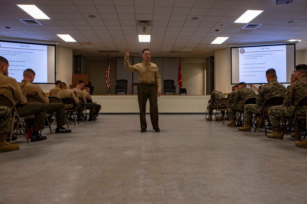 Marine Corps Combat Service Support Schools Command Professional Military Education Brief