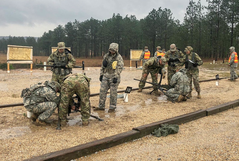 292nd CSSB M2 Machine Gun Weapon Qualification