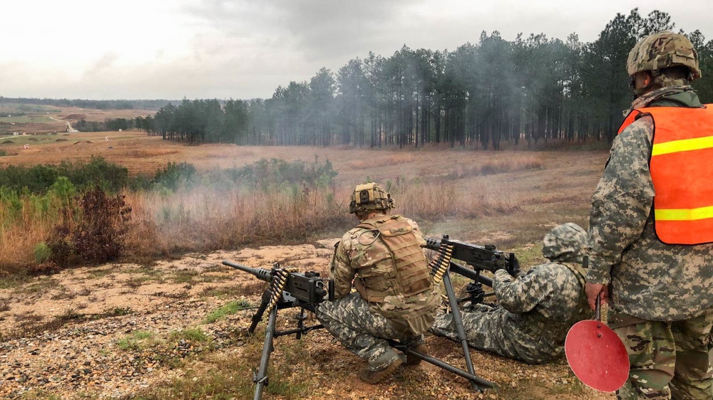 292nd CSSB M2 Machine Gun Weapon Qualification