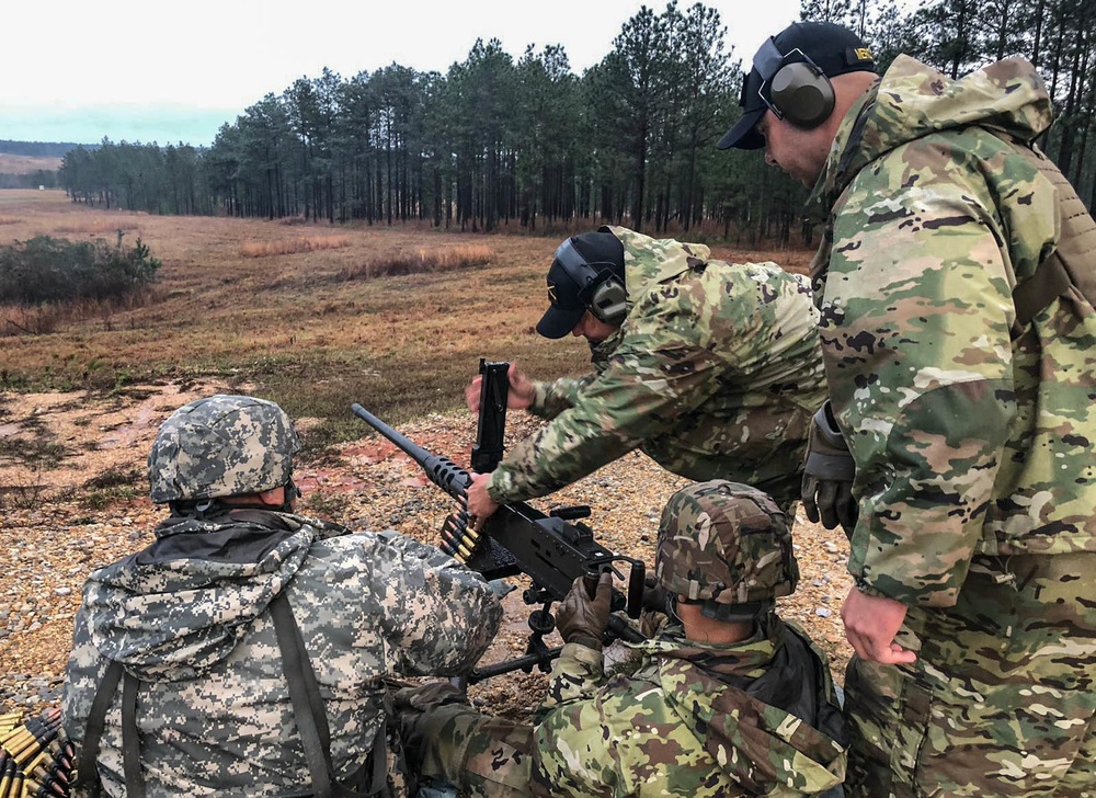 292nd CSSB M2 Machine Gun Weapon Qualification