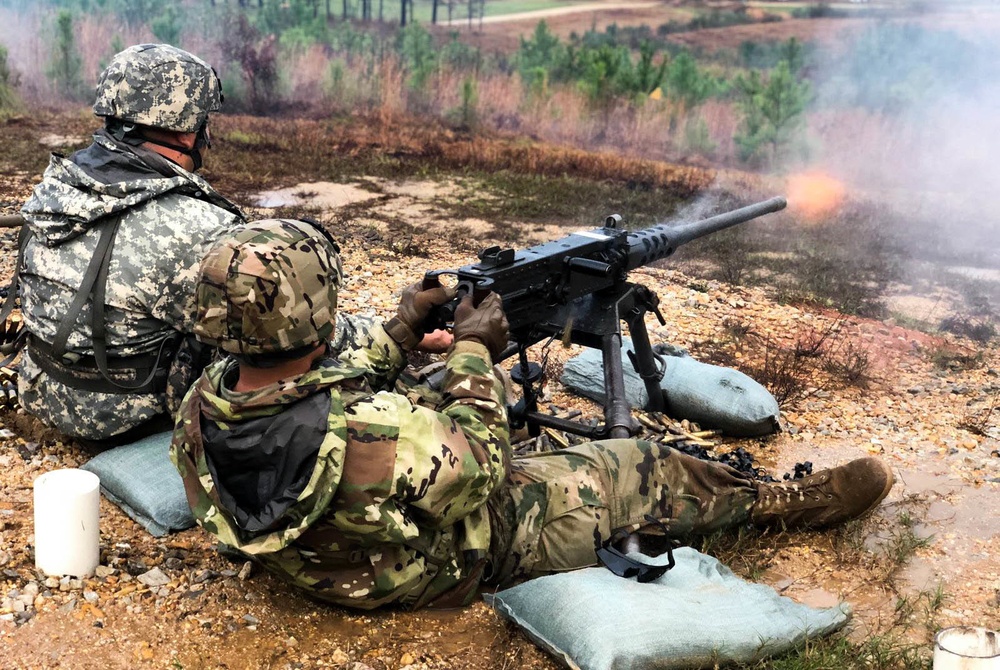 292nd CSSB M2 Machine Gun Weapon Qualification