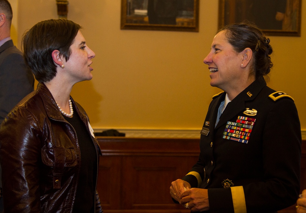 U.S. Army Reserve generals visit Capitol Hill