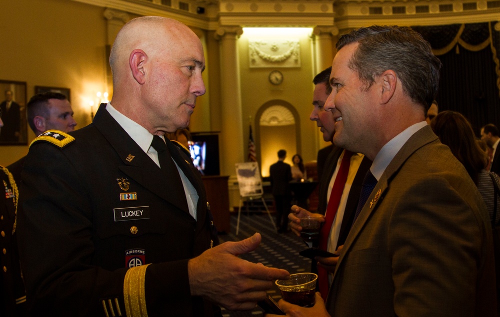 U.S. Army Reserve generals visit Capitol Hill