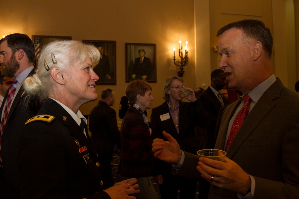 U.S. Army Reserve generals visit Capitol Hill