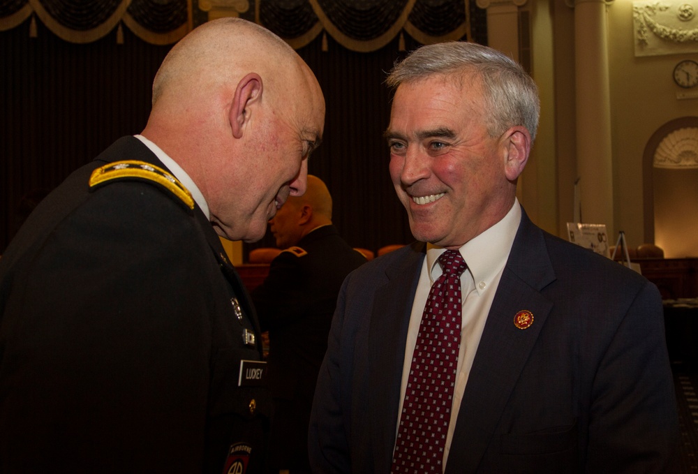 U.S. Army Reserve generals visit Capitol Hill