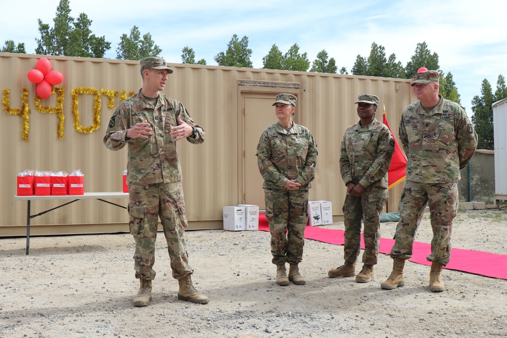 490th Signal Company (TIN-E) unveils new Cable House