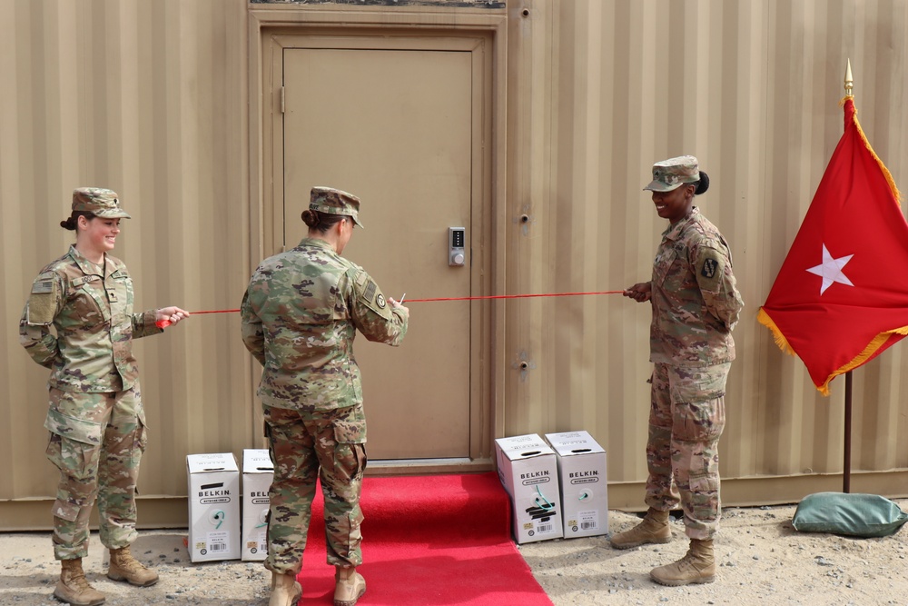 490th Signal Company (TIN-E) unveils new Cable House