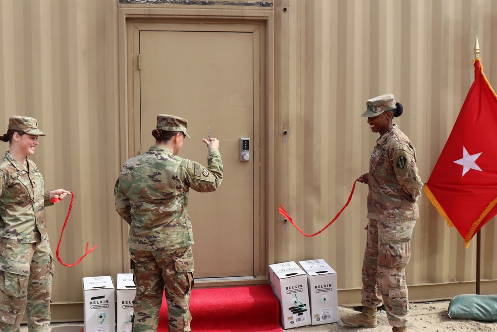 490th Signal Company (TIN-E) unveils new Cable House