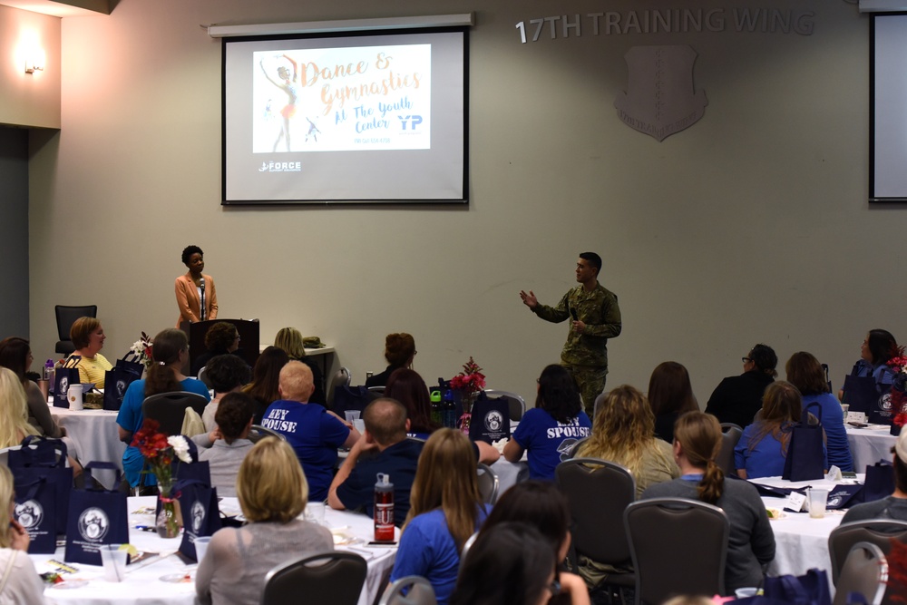 Goodfellow hosts first Key Spouses’ All Call