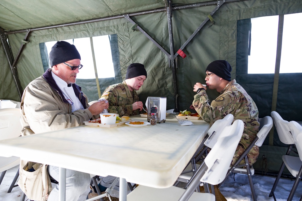 Echo Company, 1-207th Aviation Competes in the Philip A. Connelly Program for Excellence in Army Food Service