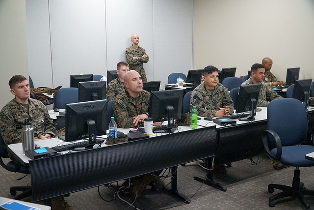 Marines train at AAFES before deployment