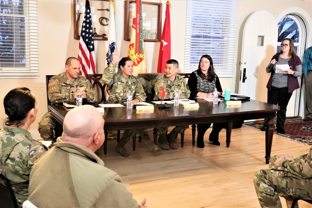 Fort McCoy leaders hold town hall with post housing residents