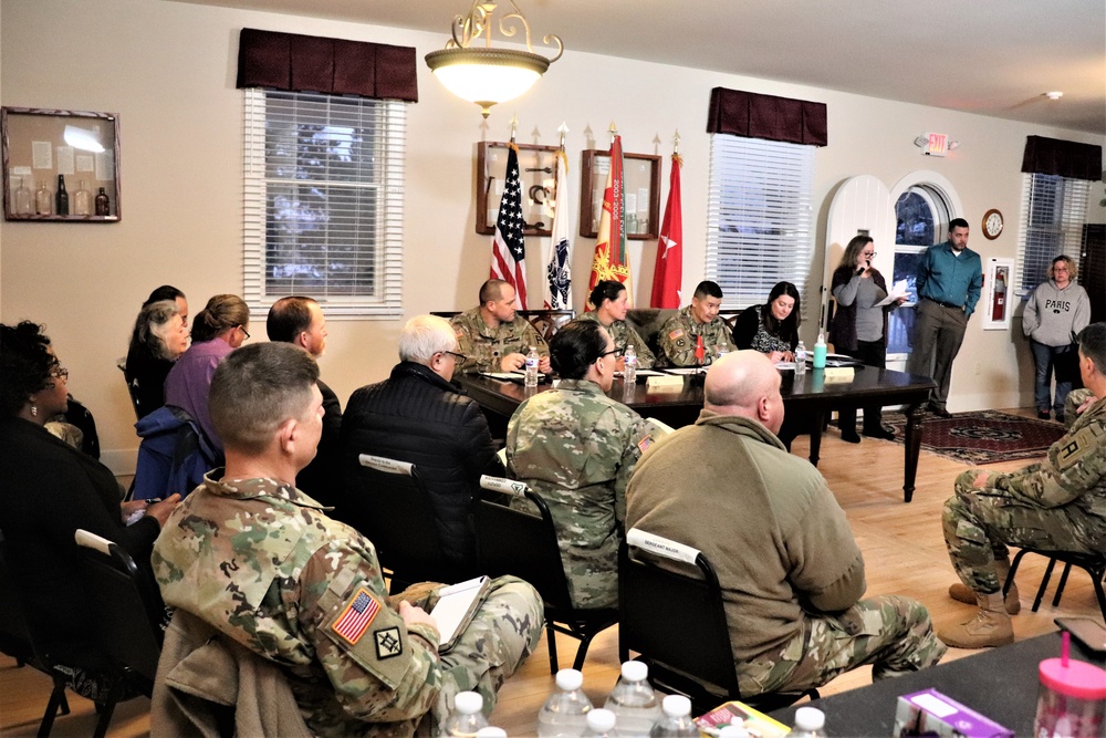 Fort McCoy leaders hold town hall with post housing residents