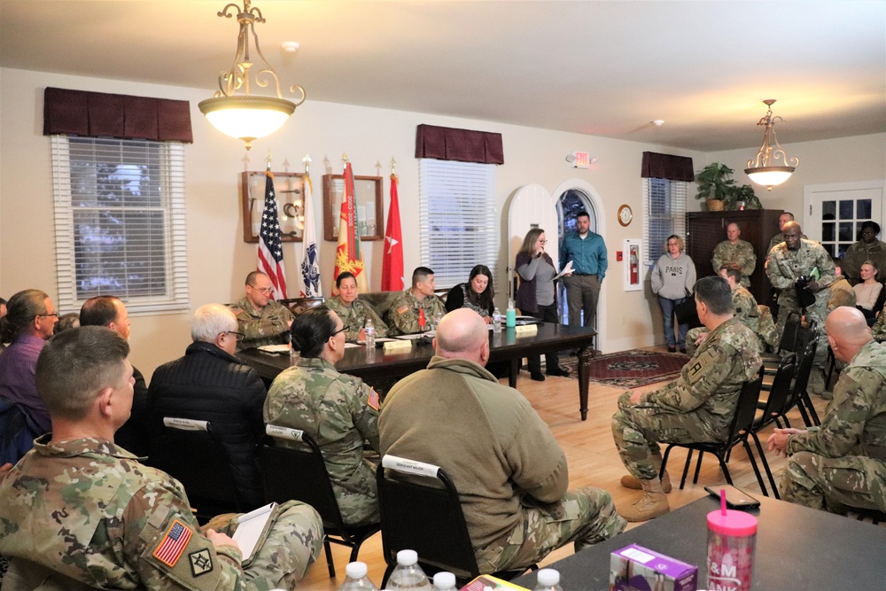 Fort McCoy leaders hold town hall with post housing residents