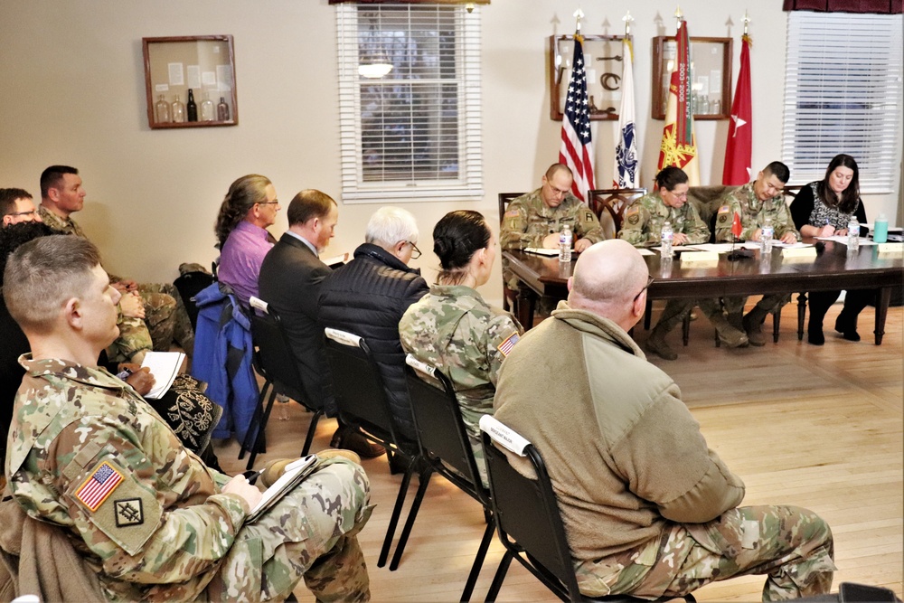 Fort McCoy leaders hold town hall with post housing residents