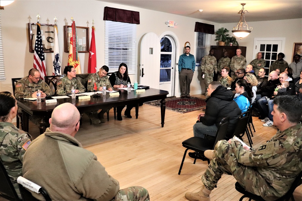 Fort McCoy leaders hold town hall with post housing residents