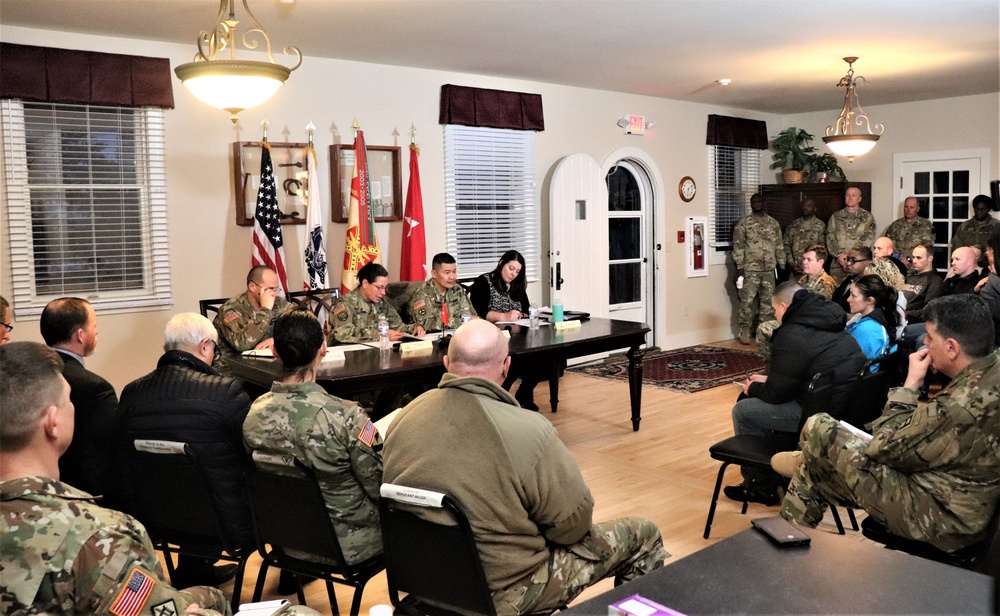 Fort McCoy leaders hold town hall with post housing residents