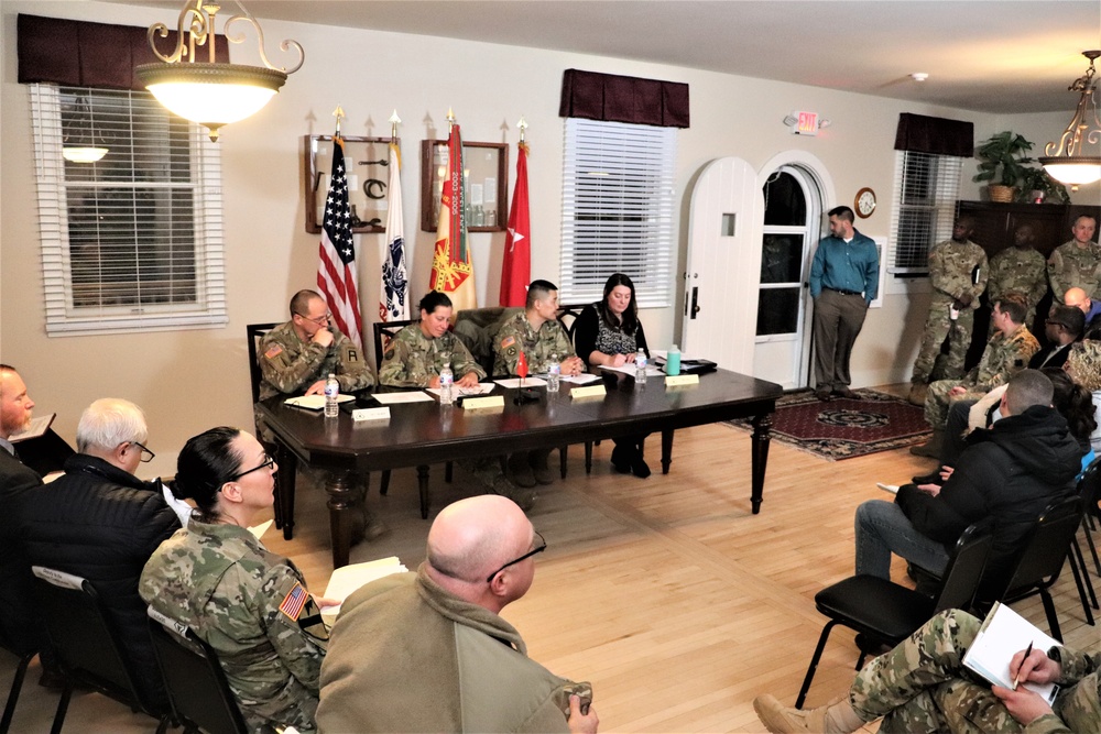 Fort McCoy leaders hold town hall with post housing residents