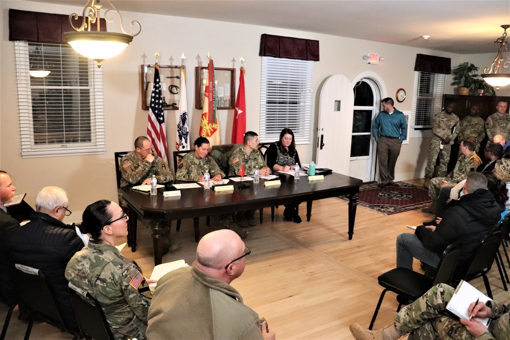 Fort McCoy leaders hold town hall with post housing residents