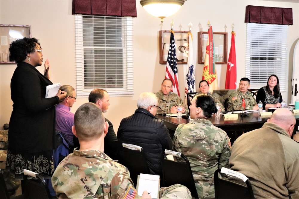 Fort McCoy leaders hold town hall with post housing residents