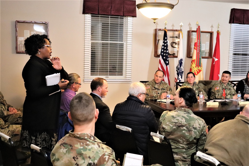 Fort McCoy leaders hold town hall with post housing residents