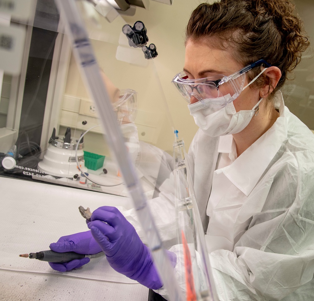 AFMES DNA Analysts assist in the identification of missing service members