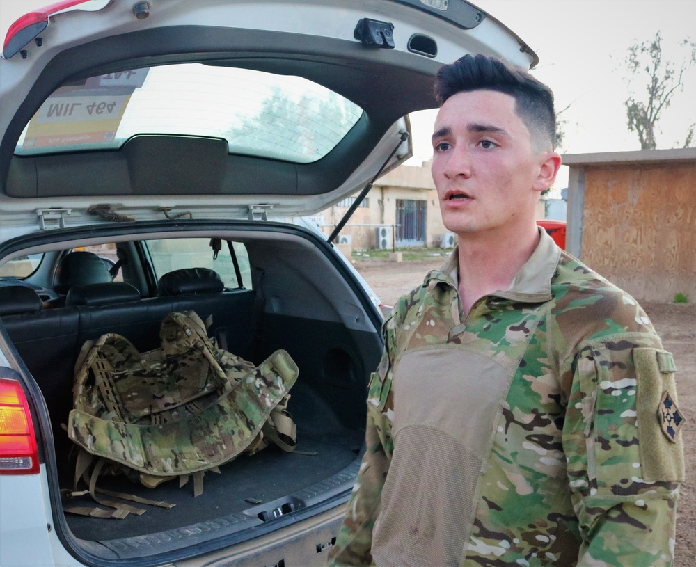 Task Force Cavalier February Soldier of the Month Event