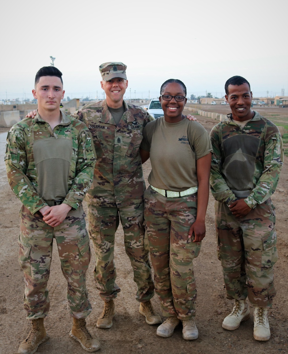 Task Force Cavalier February Soldier of the Month Event