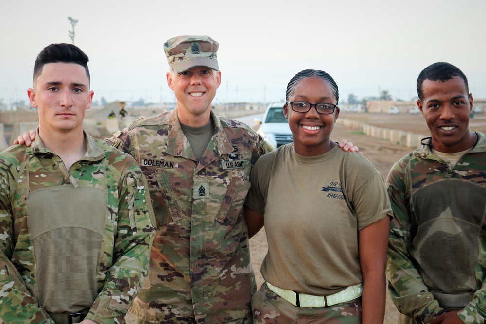 Task Force Cavalier February Soldier of the Month Event